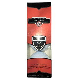 Nike Precision Distance Golf Balls Re-engineered 3 Pack 2 Piece Construction New